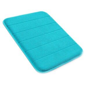 Yimobra Memory Foam Bath Mat Rug 24 x 17" Comfortable Soft Super Lake Blue